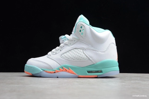 5 440892-100 Aqua Air Jordan GS Light 0814